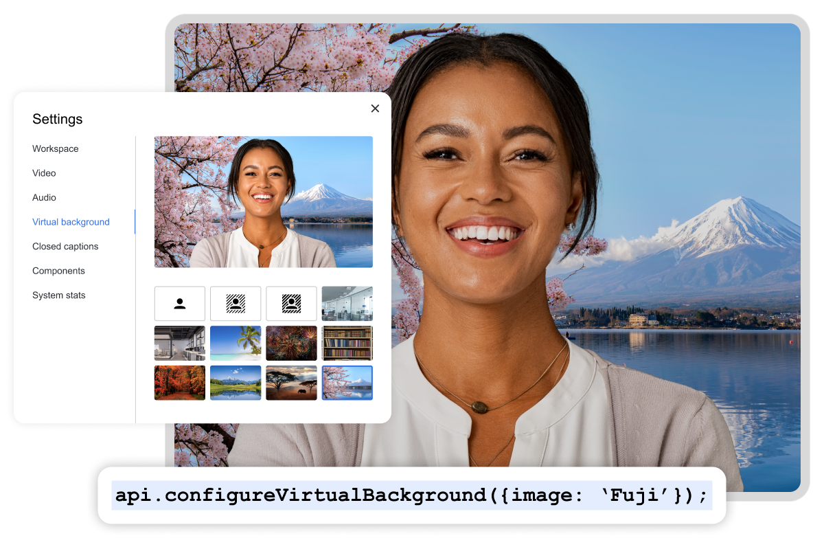 Digital Samba 613 - SDK Virtual Background