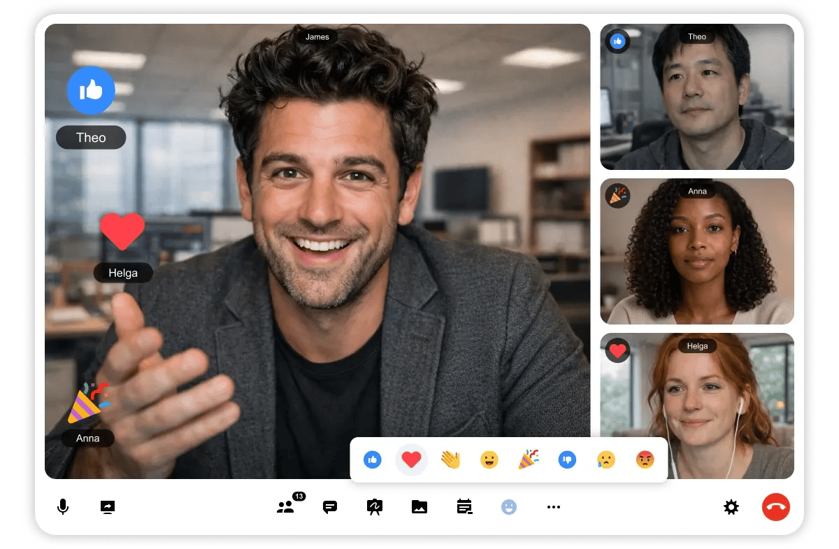Digital Samba 631 - Emoji Reactions