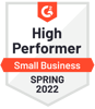 G2 Spring 2022 Awards - medal G2 Crowd Small-Business Virtual Classroom-1