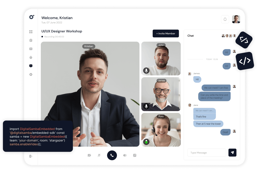 The Digital Samba Video conference SDK