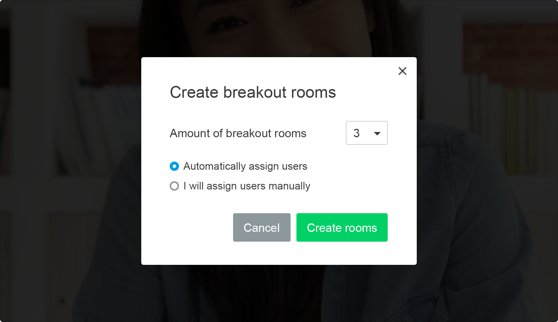 2. Create breakout rooms
