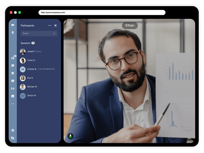 custom_branding 2_video conferencing software - digital samba - webrtc