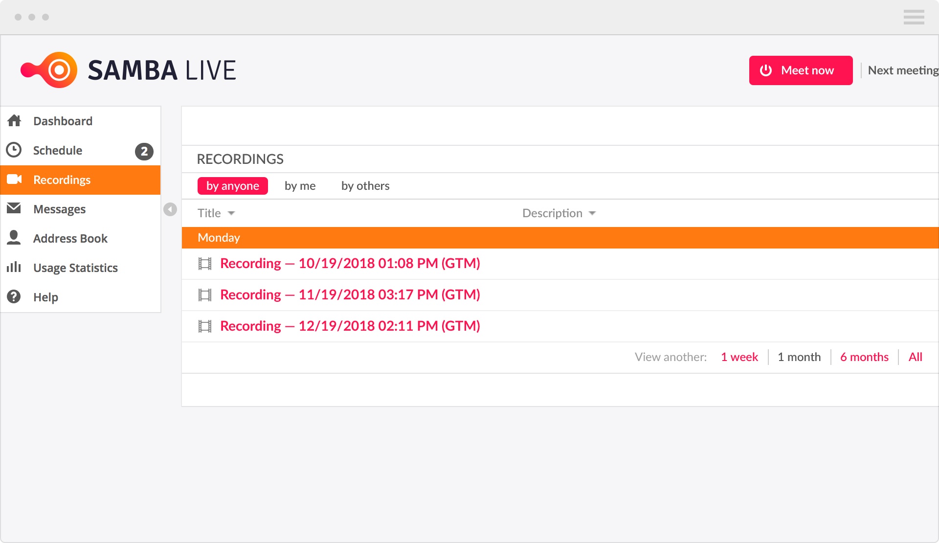 Save recorded webinars